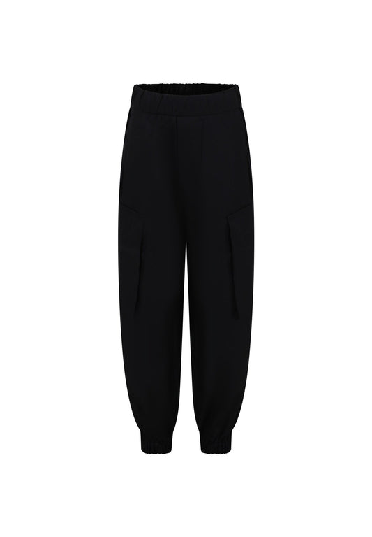 MM6 Maison Margiela Pantalone con logo Black (MMA26B00C-Q11) Kids