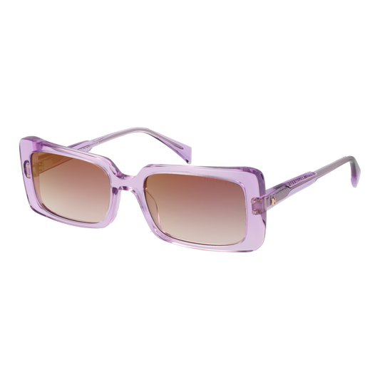 Ana Hickmann Rectangle Sunglasses Purple (26001472) Women