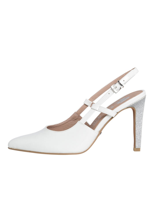 Marco Tozzi by Guido Maria Kretschmer Slingpumps Slingpumps 2-2-89601-28 White (M3111B0J2-A11) Women