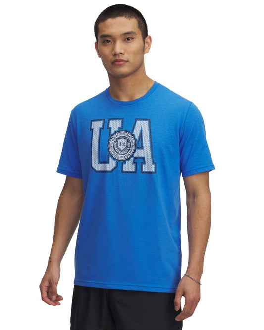 UA COLLEGE CREST LOGO SS (6005611-402) Men