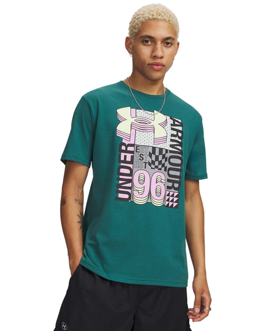 UA M LOGO COLLAGE SS (6009244-338) Men