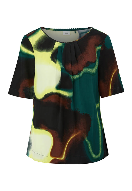s.Oliver BLACK LABEL Twillbluse aus Viskose (SOA21E0S3-Q11) Women