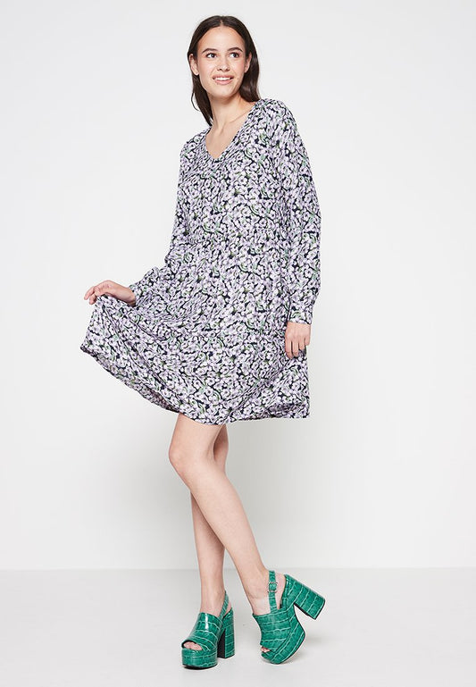 Pieces PCALMU LS DRESS KAC (ZZO1KAC13-I00) Women