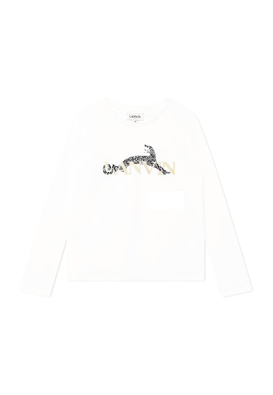 Lanvin TEE-SHIRT off-white (ZZO2WRS08-A00) Kids