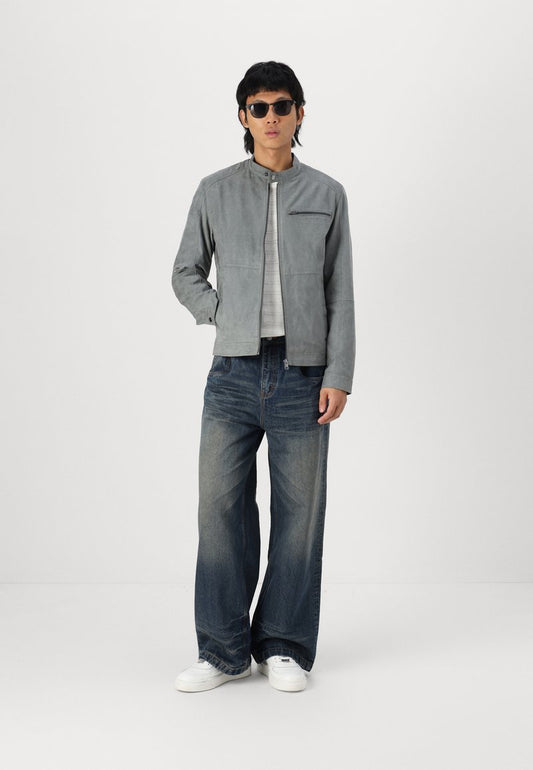 Jack & Jones Essentials JJEDYLAN BIKER JACKET NOOS Sedona Sage (12264806-Sedona Sage) Men