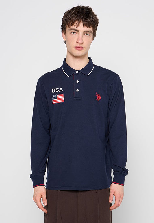 U.S. Polo Assn. T-shirts & Tops Dark Blue (ZZO2NC936-K00) Men