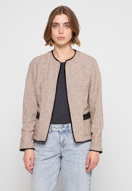 DKNY OPEN FRONT JACKET W/ (ZZLMZ9025-G00) Women
