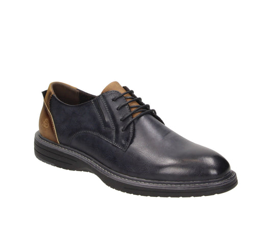 Bullboxer Navy - Cognac - Pu (7HH0010301_4133_A) Men