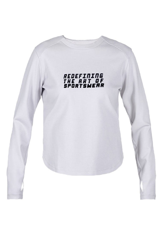 MOROTAI NAKA Active Dry Sweatshirt (ZZO1C4J13-C01) Women