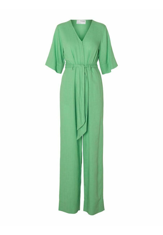 Selected SLFVIVA 2/4 LONG LINEN JUMPSUIT B (SE521T02H-M11) Women