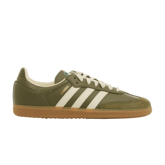 adidas Samba OG Medium Raw Khaki Gum (JR0890) Unisex