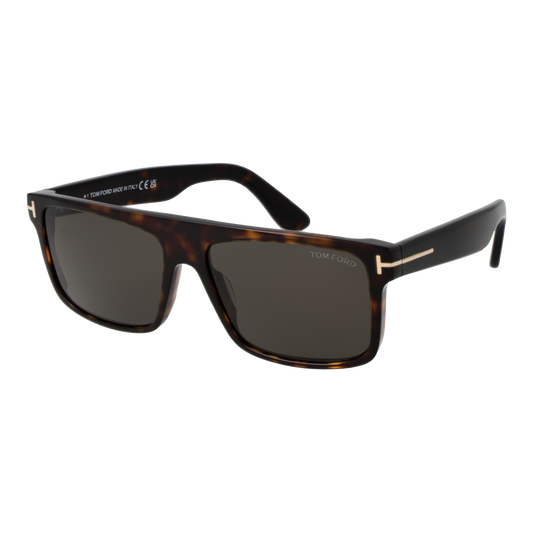 Tom Ford Rectangle Sunglasses Brown (25008614) Men