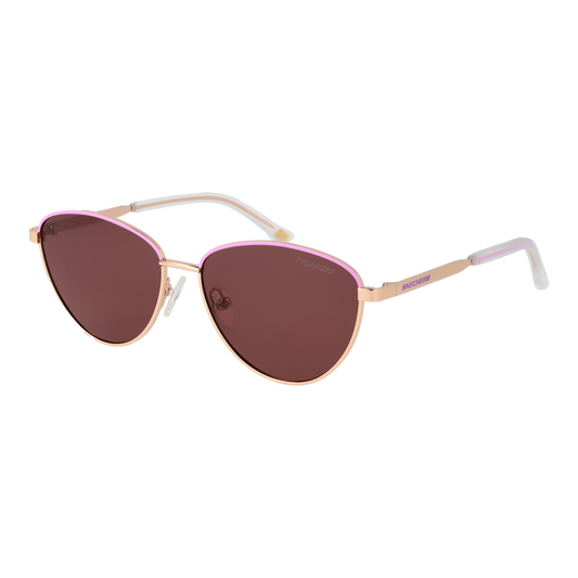 Skechers Round Sunglasses Rose Gold (25004521) Women