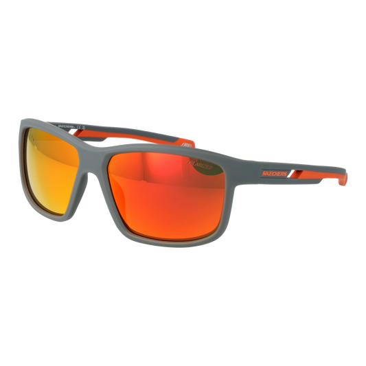 Skechers Rectangle Sunglasses Grey (25007527) Men