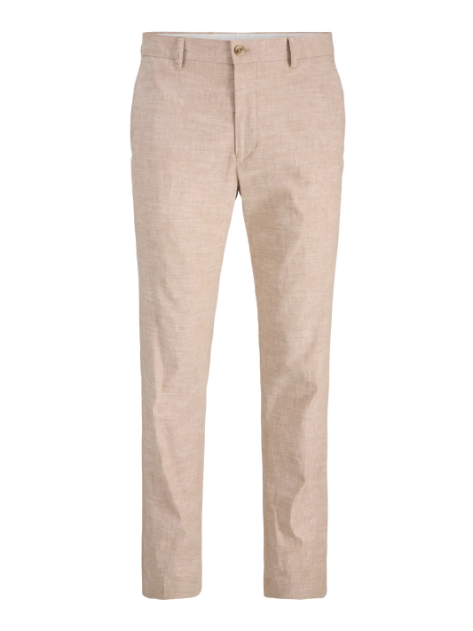 Riviera Trouser Slim Fit Beige (12228724) Men