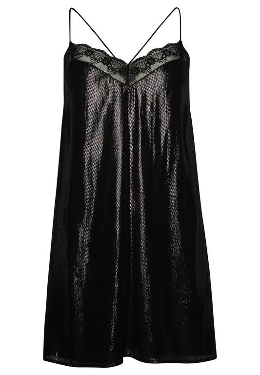 Superdry & Co SUPERDRY Lace Trim Satin Slip Mini Dress (SU221C0TX-Q11) Women