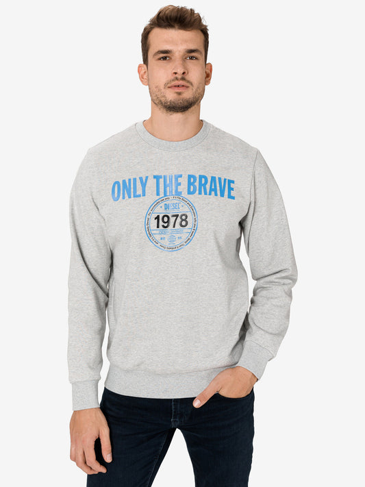 Diesel Girk Sweatshirt Grey (A00790-0HAYT-2349073) Men