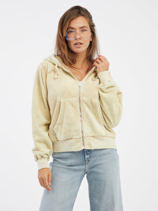 Diesel Zip Hoodie Beige (A070990TEAK72U-3948094) Women