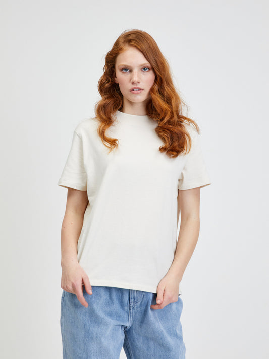 Levi's Cream T-Shirt White (A2094-0000-3255879) Women
