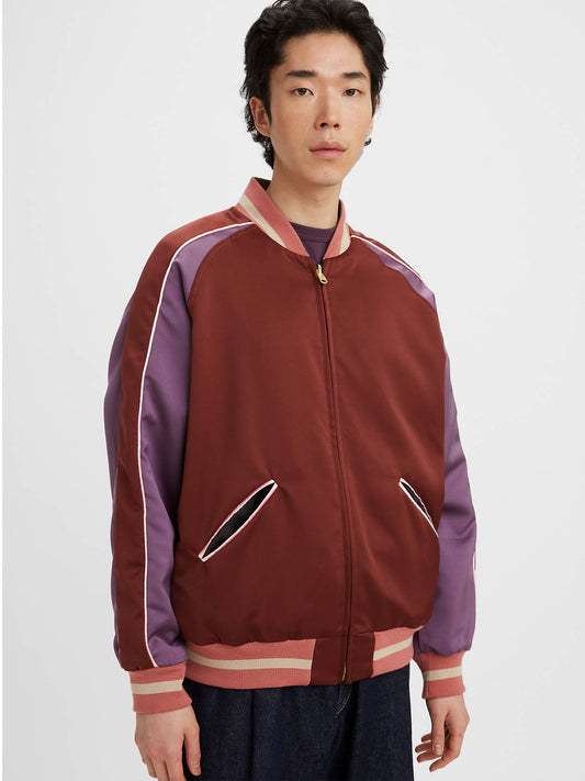 Levi's Burgundy Souvenir Reversible Bomber Red (A2989-0000-3417709) Men