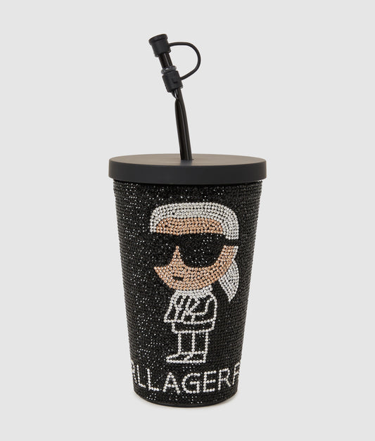Karl Lagerfeld K/Ikon Rh To Go Cup Black (A4W42003999) Women