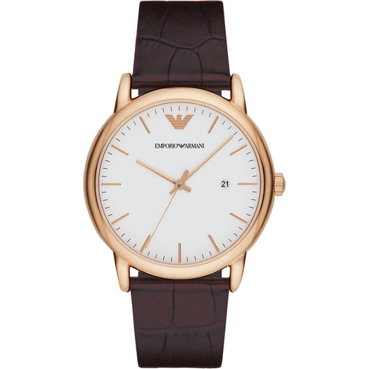 Armani Quartz Watch Rose Gold (AR2502) Men