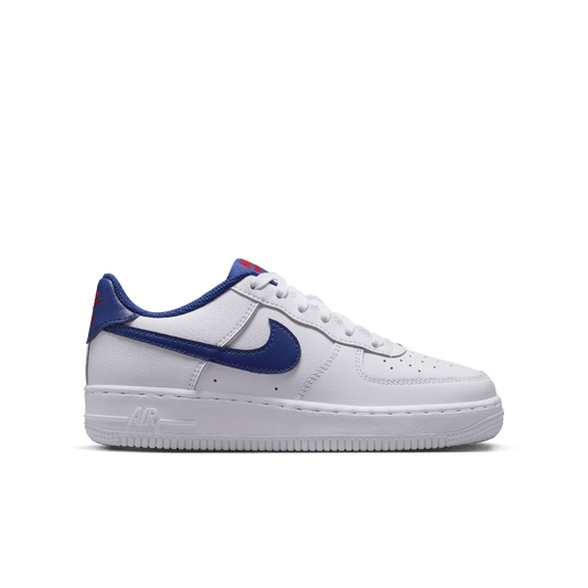 Nike Air Force 1 White Deep Royal Blue GS (FV5948-119) Kids