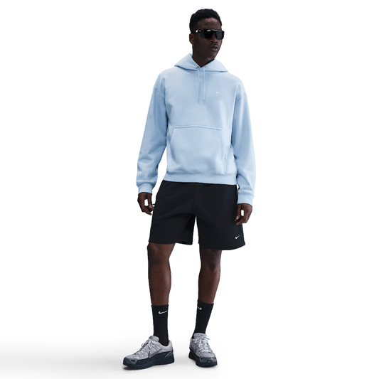 Nike Solo Swoosh Men's Pullover Hoodie Celestine Blue/Celestine Blue/White (HV1082-441) Men