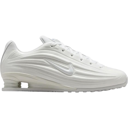 Nike Shox Z White/Metallic Silver  Women