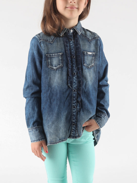 Diesel Cosima Shirt Blue (J3DIKXA3XK01-2730907) Kids