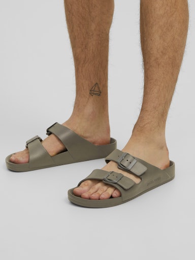 Jack & Jones Additionals JFWCROXTON MOULDED SANDAL NOOS Olive Night (12204004-OliveNight) Men