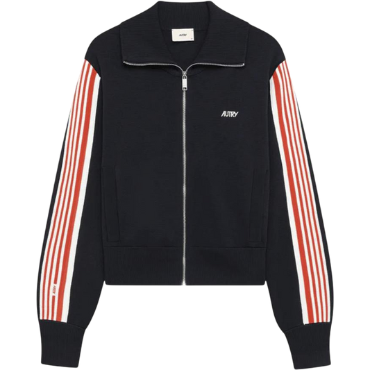 AUTRY KNITTED VISCOSE FULL ZIP JACKET  Women