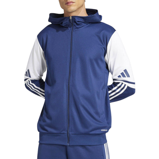 Adidas Squadra 25 Hooded Trackjacket Navy / White (JD2989-) Men