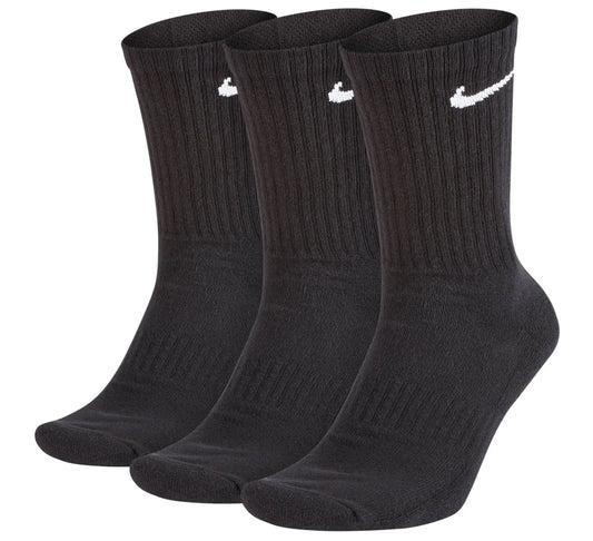 Nike Everyday Cushion Crew Socks (3-pack) (SX7664-010) Unisex
