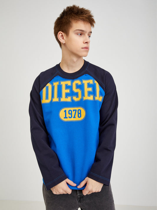 Diesel Black And Blue Sweatshirt (SUNICE-3574939) Men