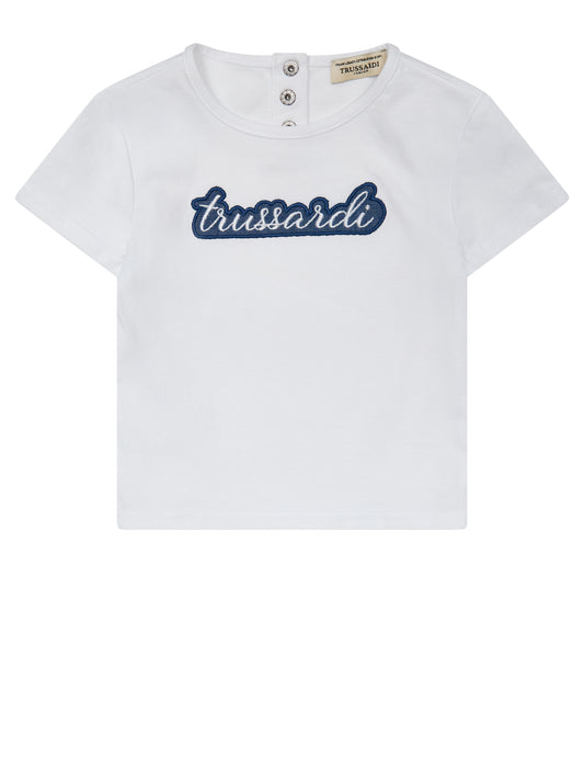 Trussardi Junior T-Shirt Phalma White (TIP26124TS) Kids