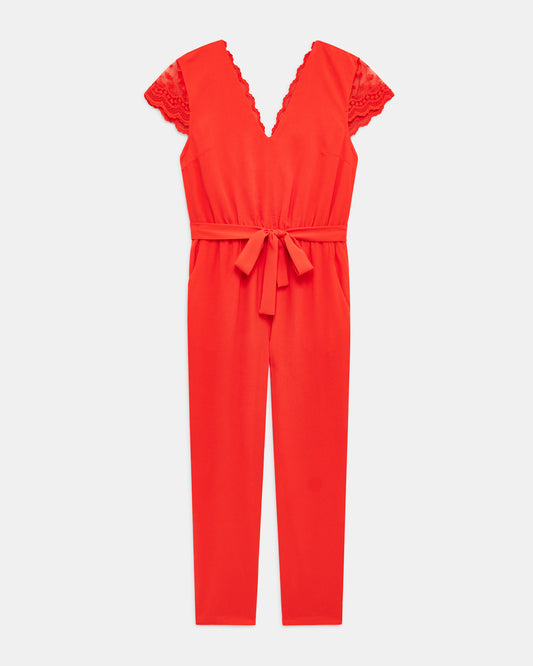 MAJOLICA Jumpsuit Red (18Y381C5) Women