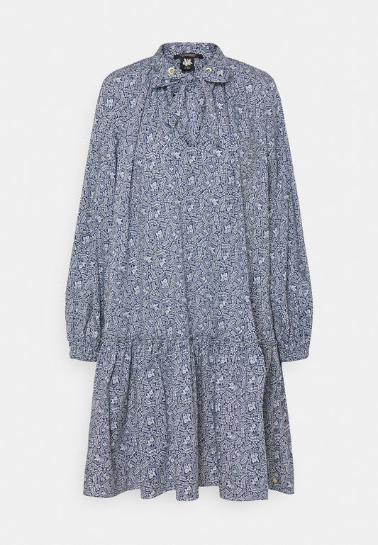 Scotch & Soda Tunic with voluminous sleeves in organic cotton mix (SC321C06D-K11) Women