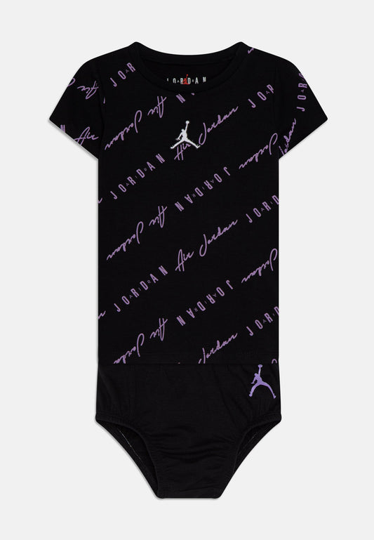 Jordan ESSENTIALS AOP DRESS black (JOC43D0CM-Q11) Kids