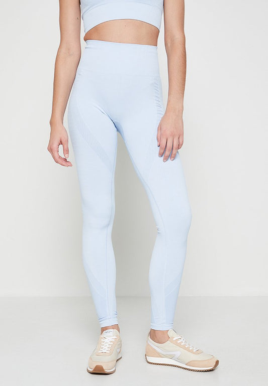 Swedish Fall Flow Bio Seamless Leggings Skyway Light Blue (ZZO1PCQ14-K00) Women