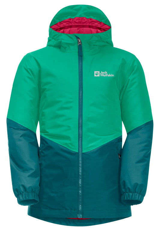 Jack Wolfskin TRIOS JACKET K green (JA443F072-M11) Kids