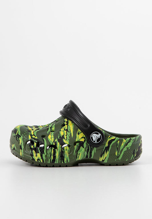 Crocs Baya Seasonal Printed Cg T Navy/Multi green (ZZO2HMQ21-M00) Kids
