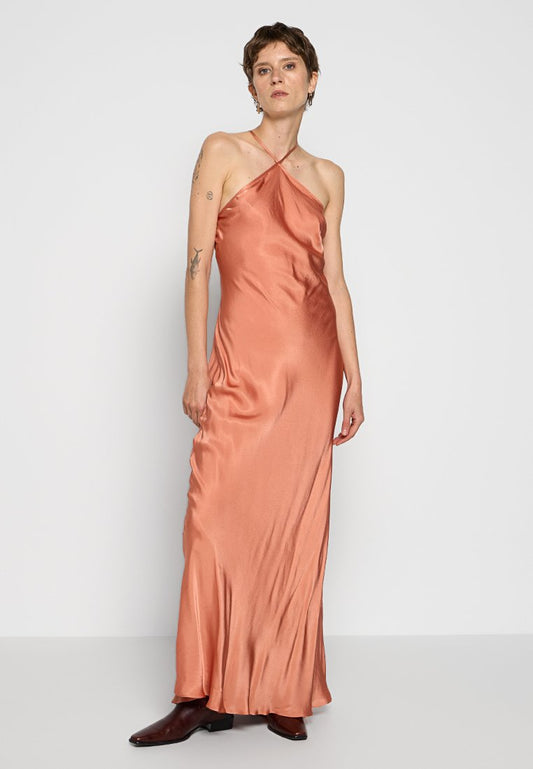 TWINSET Dress LUNGO CON SPALLINI Apricot (ZZO2FNDAW-H00) Women