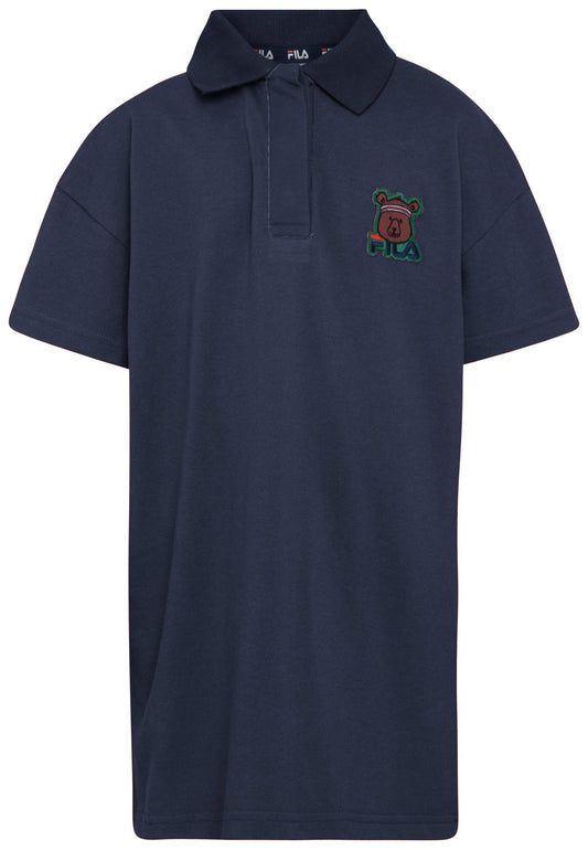 Fila Apparel THEDINGHAUSEN polo tee dress dark blue (1FI23F00Y-K11) Kids