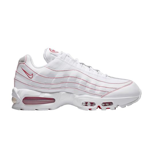 Nike Air Max 95 OG Big Bubble White University Red (IB7936-100) Unisex