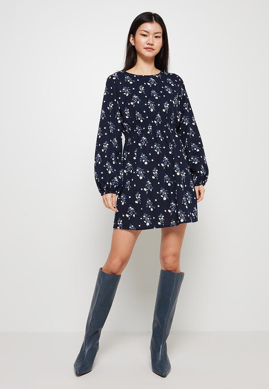 JDY FREJA L/S PUFF SLEEVES DRESS LO (ZZO1TLB11-T00) Women