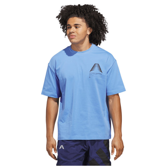 adidas T-Shirt Anthony Edwards Graphics 3 blue fusion (JM2681) Unisex