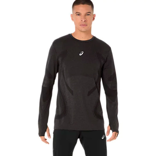 ASICS T-Shirt Road Seamless Long Sleeve Black (2011D356-001) Men
