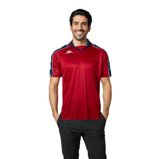 Kappa T-Shirt Retro Jersey Mitrai Red Dk (382I1NW-A04) Men