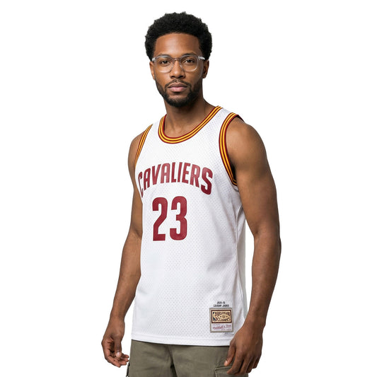 Mitchell & Ness T-Shirt Cleveland Cavaliers Swingman Jersey (JY10747-CCAWHIT) Unisex